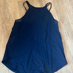 Blue lululemon tank